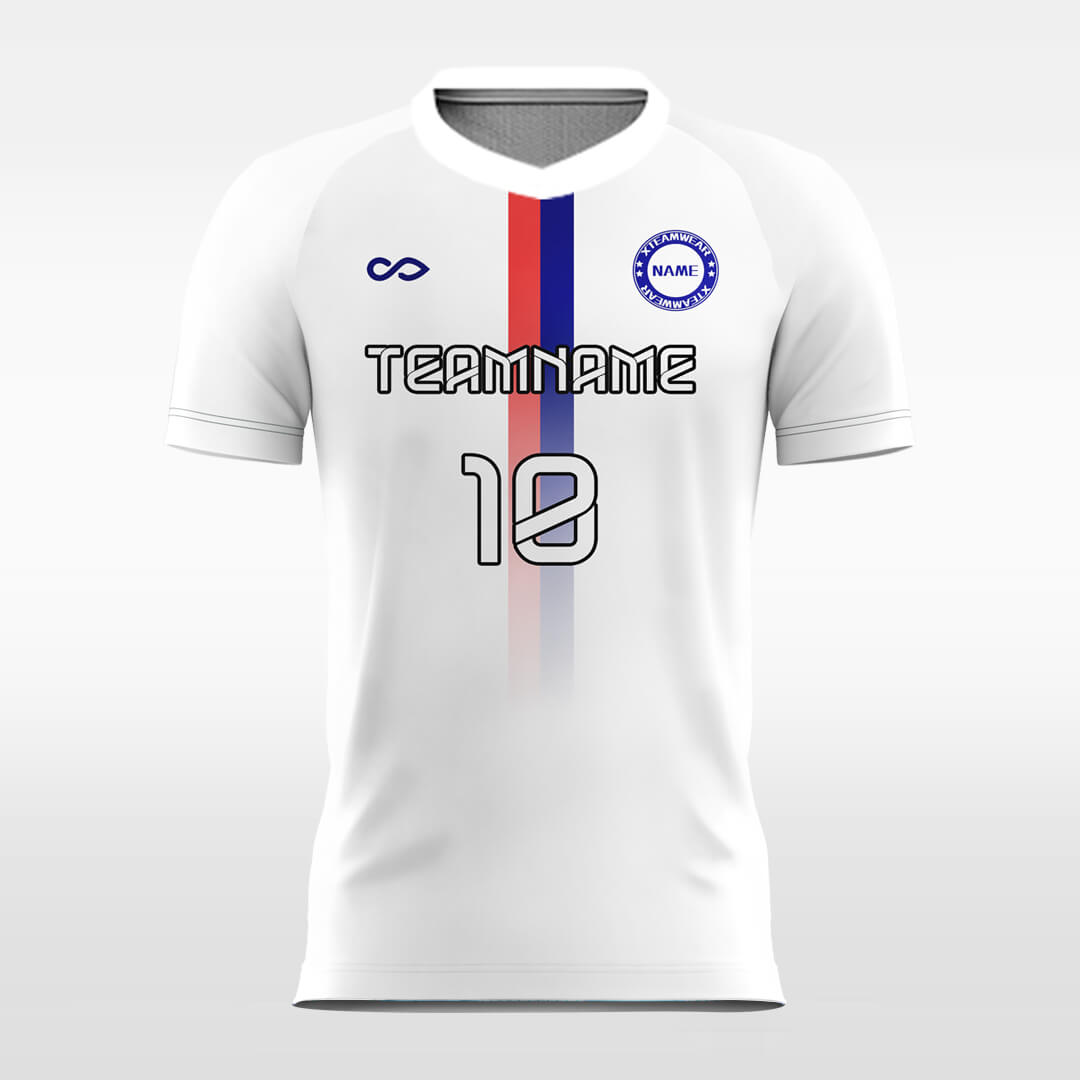 Virtual Tie - Custom Soccer Jersey Design Sublimated