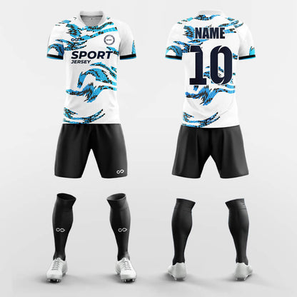 Custom Windows Soccer Jerseys Set Sublimated Design Kit