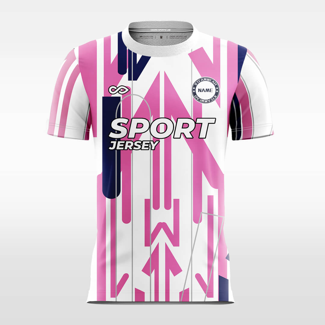 Custom Arrow All Over Print Sublimation Sport Soccer Tops Jersey