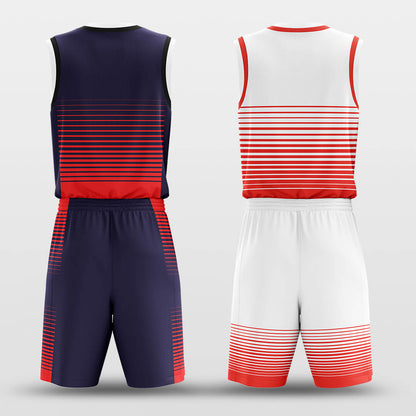 Aurora- Custom Reversible Basketball Jersey Set Sublimated