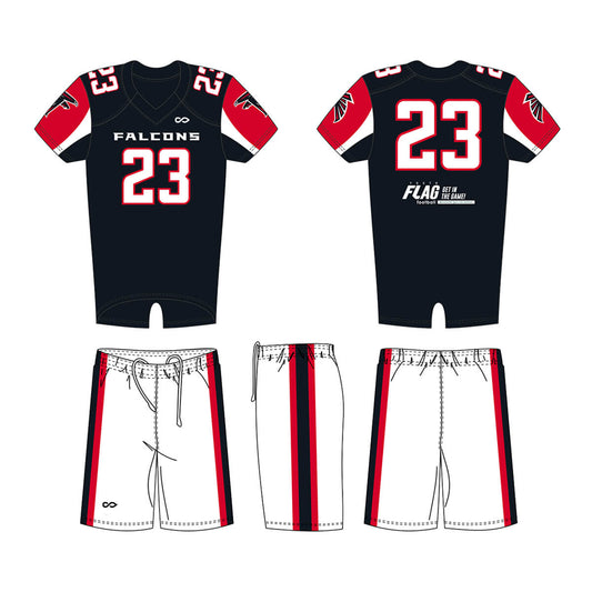 Black - Custom American Football Jersey Set