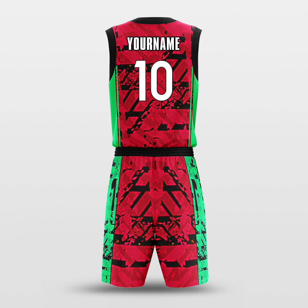 Camouflage- Custom Sublimated Basketball Jersey Set