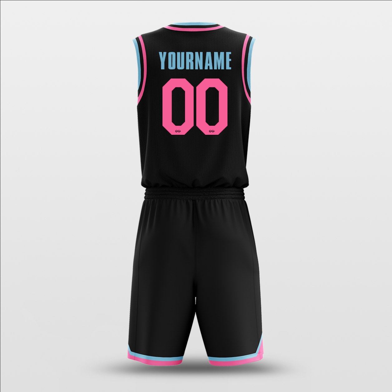 classic black jerseys for basketball