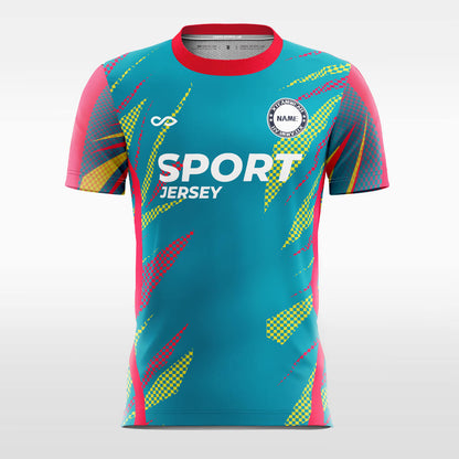 Custom Colorful Polka-Dotted Sport Handball Tops Jersey