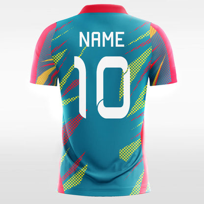 Custom Colorful Polka-Dotted Sport Handball Tops Jersey