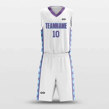 Custom Diamond Adult Youth Basketball Uniform