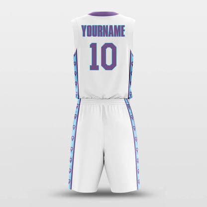 Custom Diamond Adult Youth Basketball Uniform