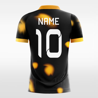 Custom Glowworm Lighting Print Sublimation Soccer Uniform Jersey