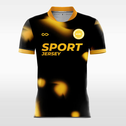 Custom Glowworm Lighting Print Sublimation Soccer Uniform Jersey