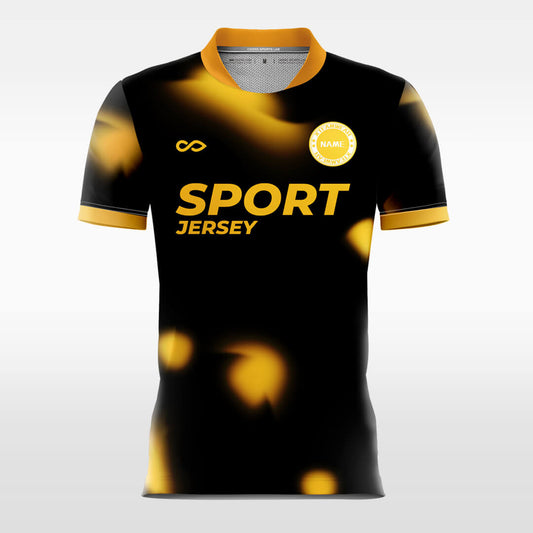 Custom Glowworm Lighting Print Sublimation Soccer Uniform Jersey