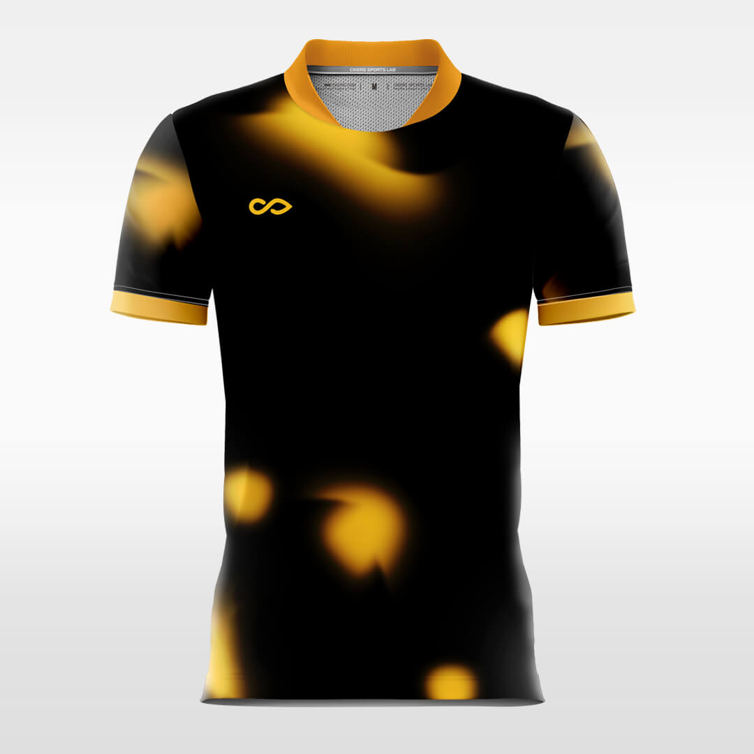 Custom Glowworm Lighting Print Sublimation Soccer Uniform Jersey