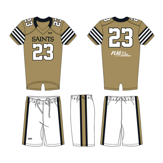 Olive- Custom American Football Jersey Set