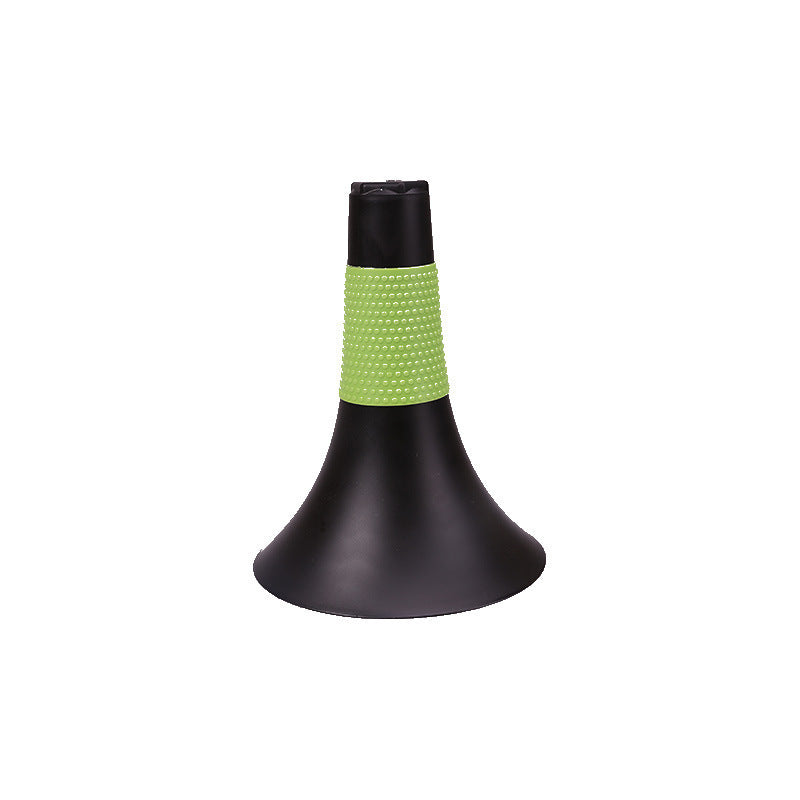 green and black basketball training horn
