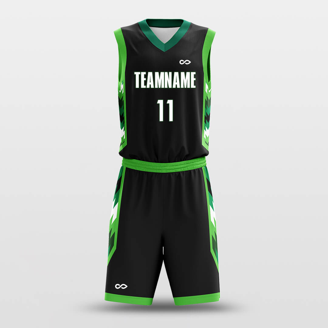 Grow- Custom Sublimated Basketball Jersey Set