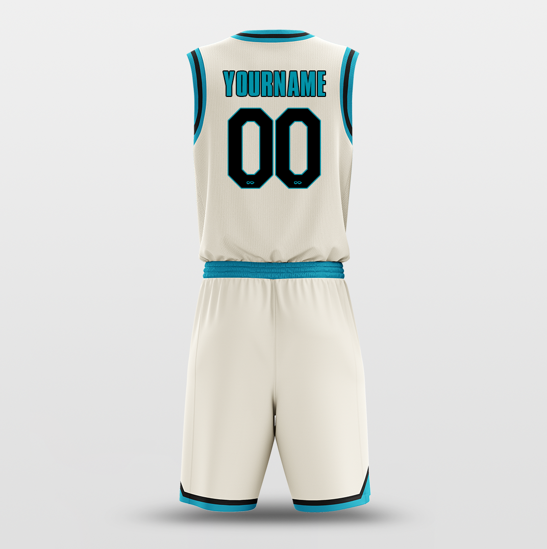 Khaki Green - Custom Basketball Jersey Set Design for Team