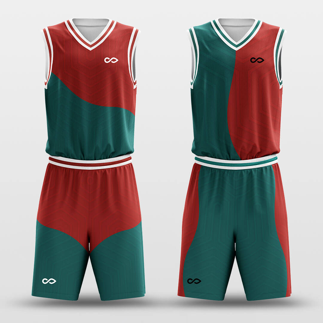 color block basketball jersey