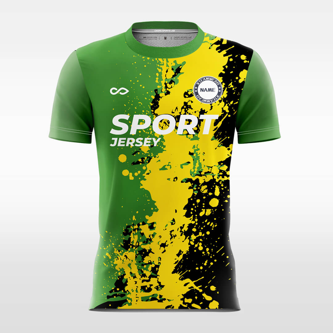 Custom Paintwork Print Sublimation Sport Soccer Tops Jersey