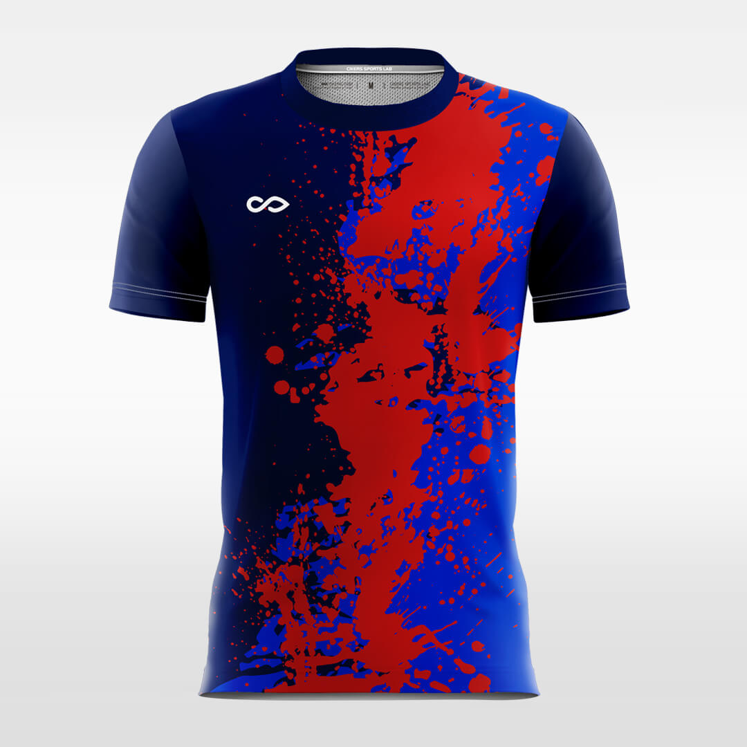 Custom Paintwork Print Sublimation Sport Soccer Tops Jersey