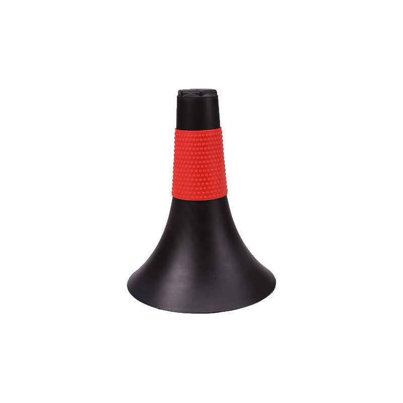 red and black basketball training horn
