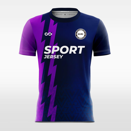 Custom Serrated Print Sublimation Sport Soccer Tops Jersey