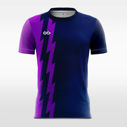 Custom Serrated Print Sublimation Sport Soccer Tops Jersey