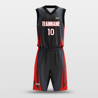 Shadow- Custom Sublimated Basketball Jersey Set