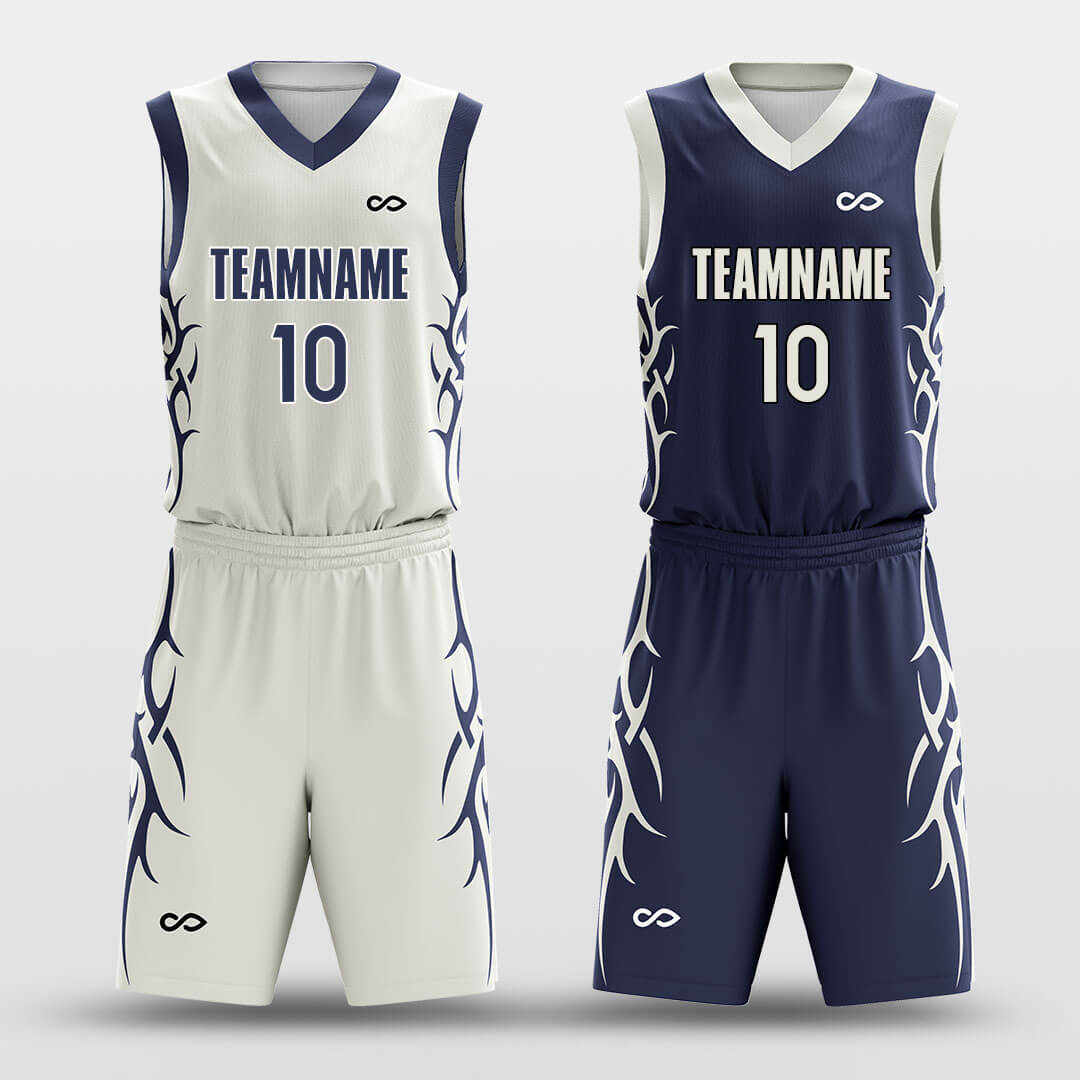 Custom Adult Youth Thorns Basketball Jersey Set Reversible Uniform