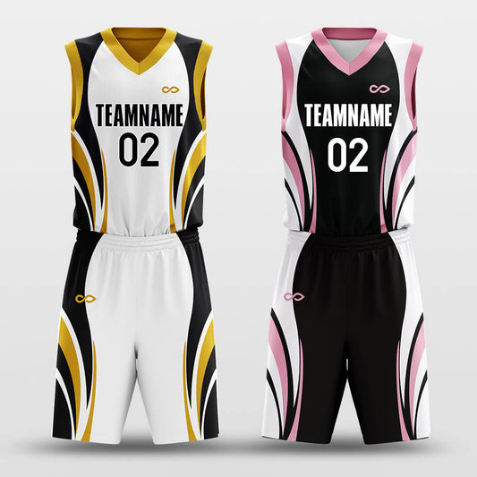 Vajra - Custom Reversible Basketball Jersey Set Sublimated