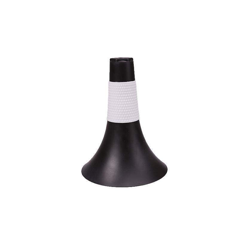 white and black basketball training horn