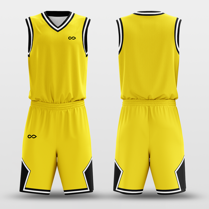 yellow basketball jerseys