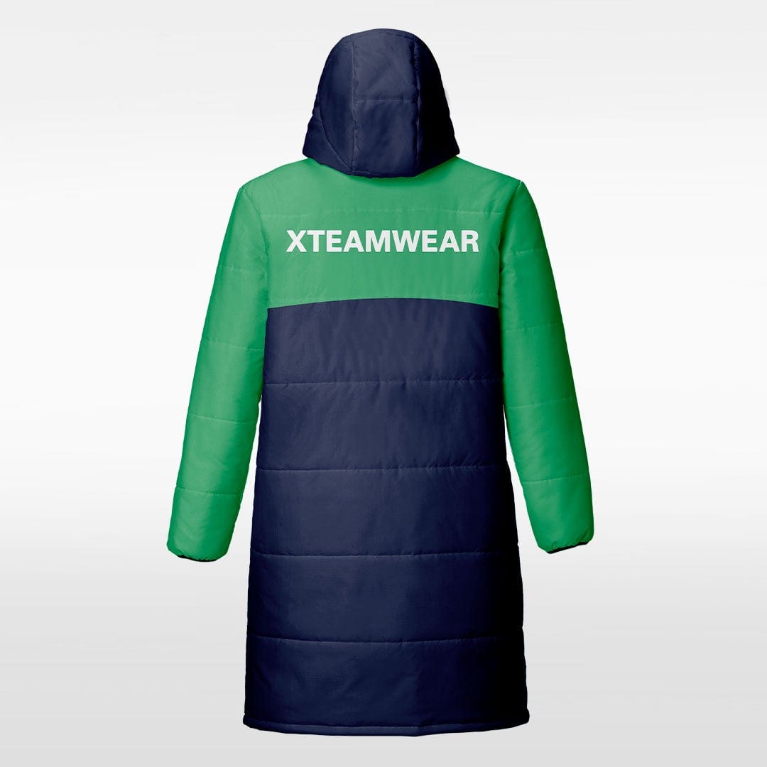 Clover Sublimated Long Coat for Winter 