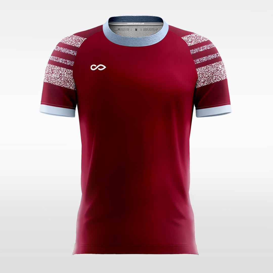 Red Soccer Jersey Custom Design