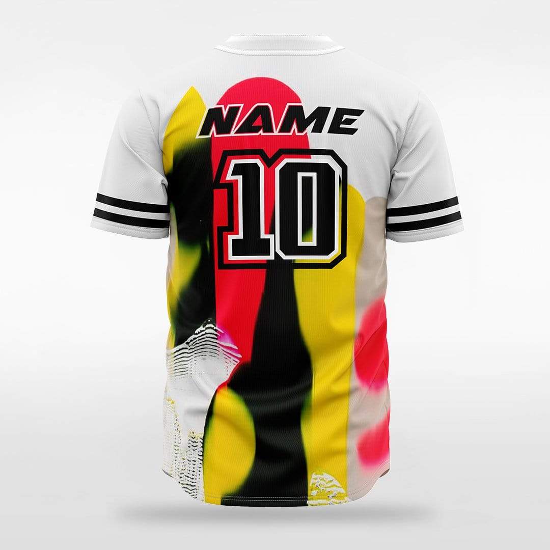 Impression - Customized Men's Sublimated Button Down Baseball Jersey