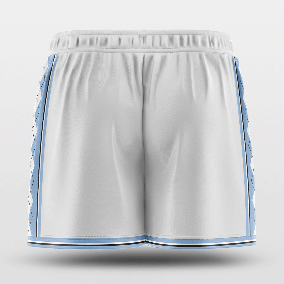 Carolina Blue Custom Training Shorts Design