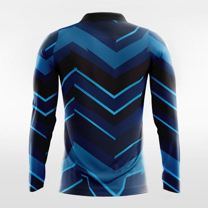 Limited Secret 2- Custom Long Sleeve Volleyball Jersey Sublimated