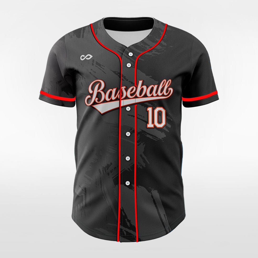 Ink 2 - Customized Men's Sublimated Button Down Baseball Jersey