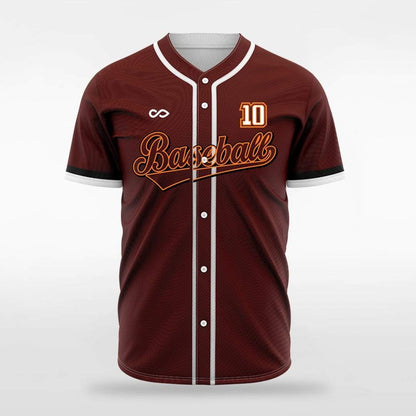 Classic Colors - Customized Men's Sublimated Button Down Baseball Jersey