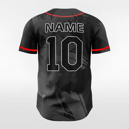 Ink 2 - Customized Men's Sublimated Button Down Baseball Jersey