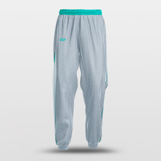 Racing - Customized Basketball Training Pants Gray