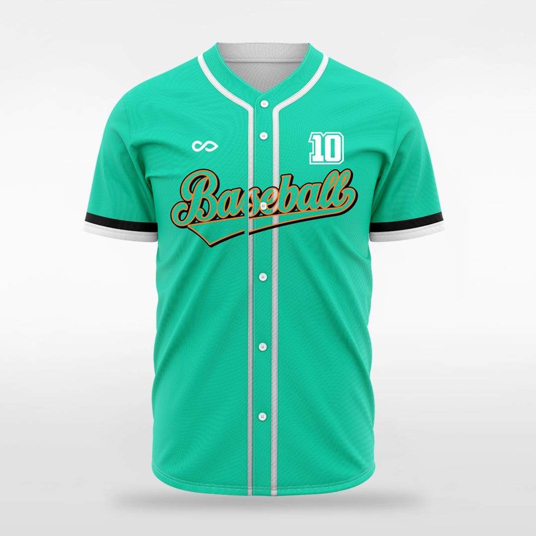 Hip Colors - Customized Men's Sublimated Button Down Baseball Jersey