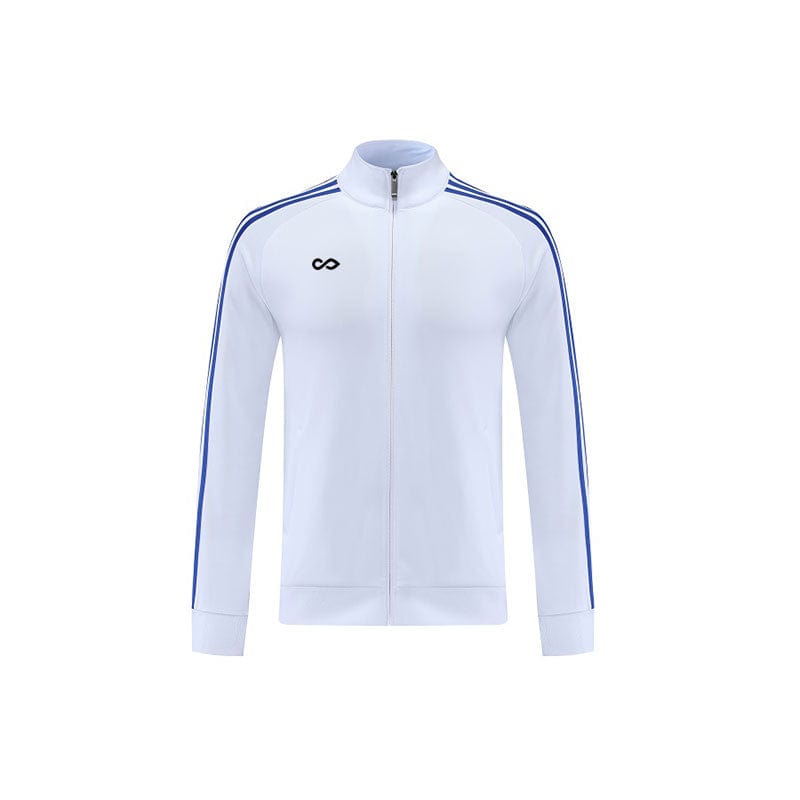 White Custom Men Jacket for Team