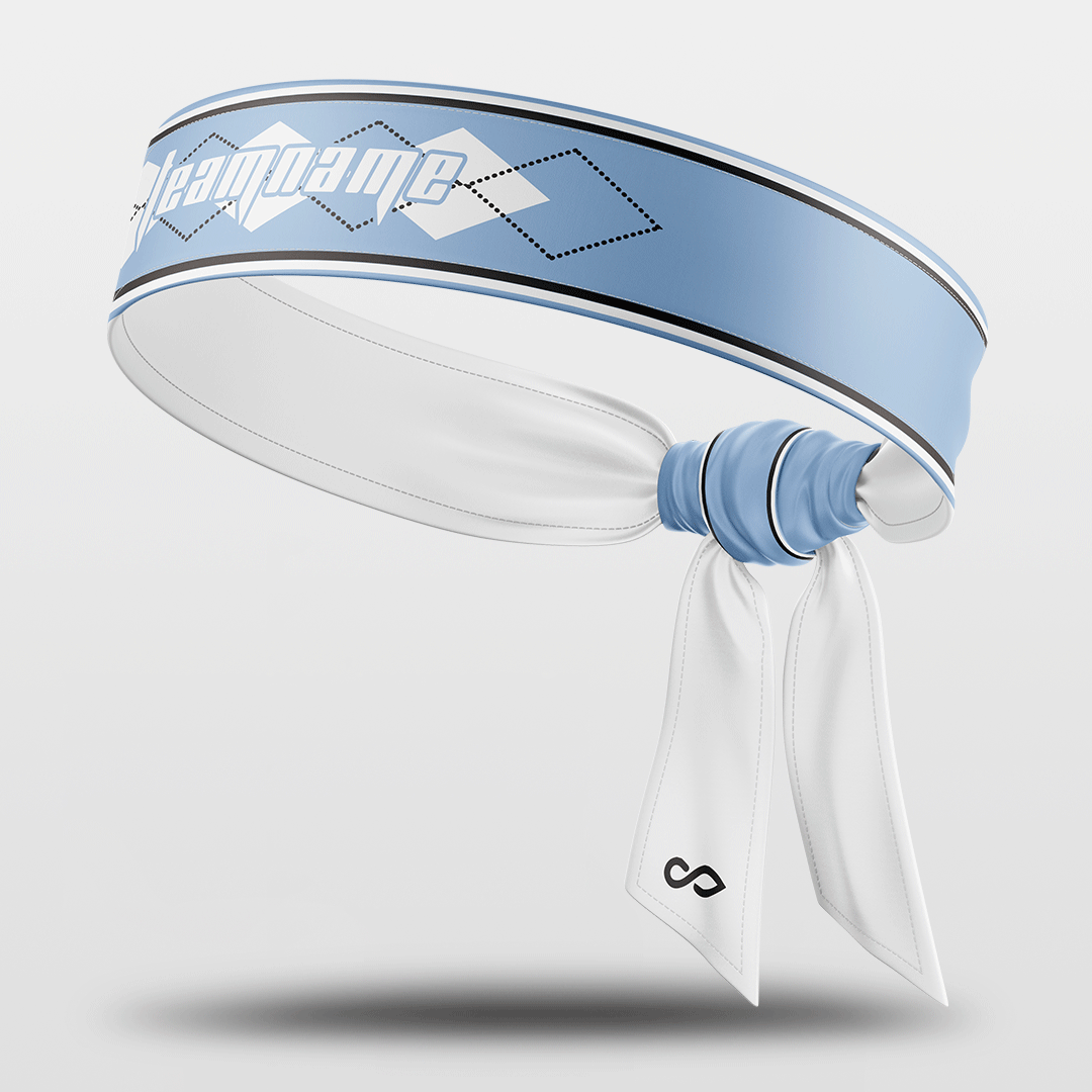 Carolina Blue Wicking Tie Headband