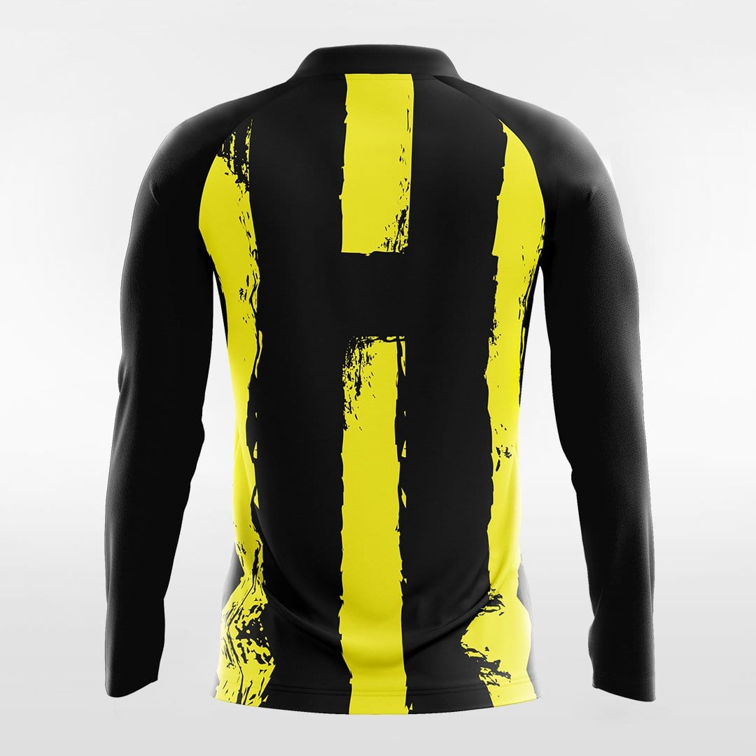 Classics 1- Custom Long Sleeve Soccer Jersey Sublimated Yellow