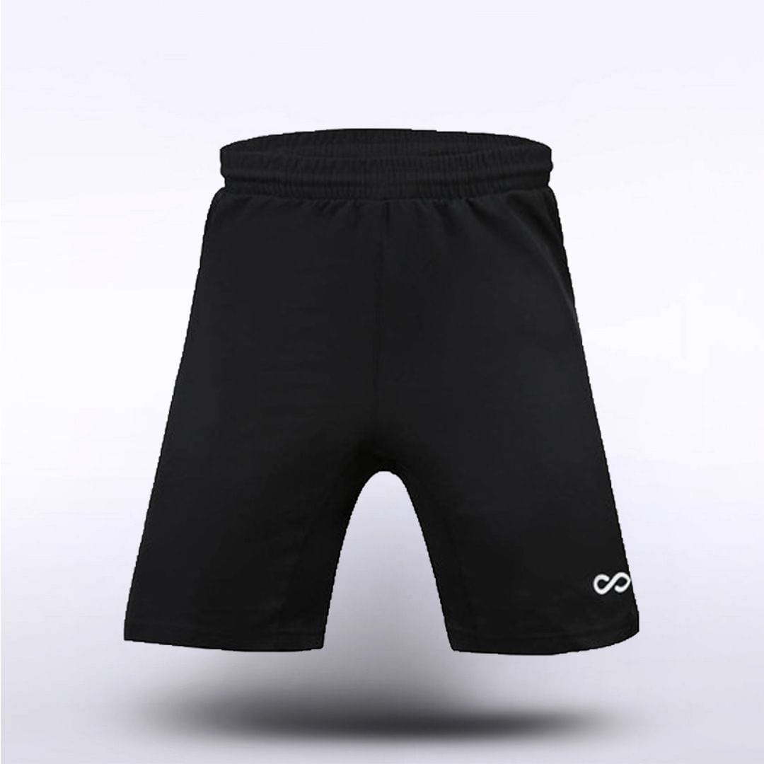 Black Mens Sublimated Shorts