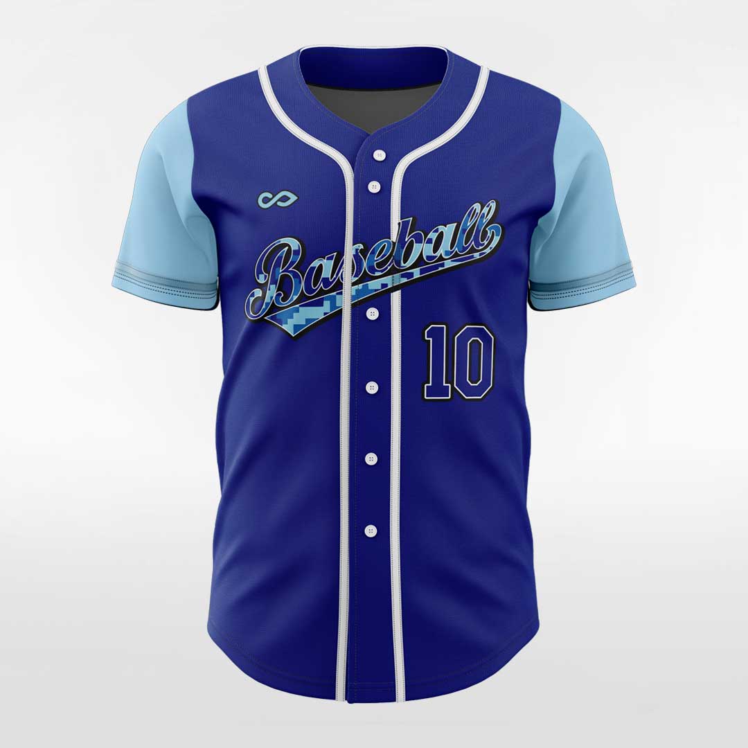 Mosaic - Customized Men's Sublimated Button Down Baseball Jersey