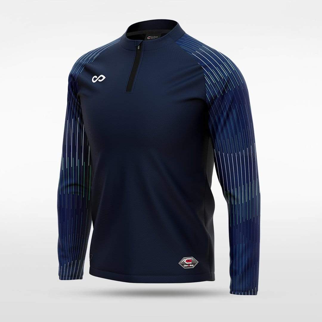 Navy Embrace Orbit Custom 1/4 Zip Jersey