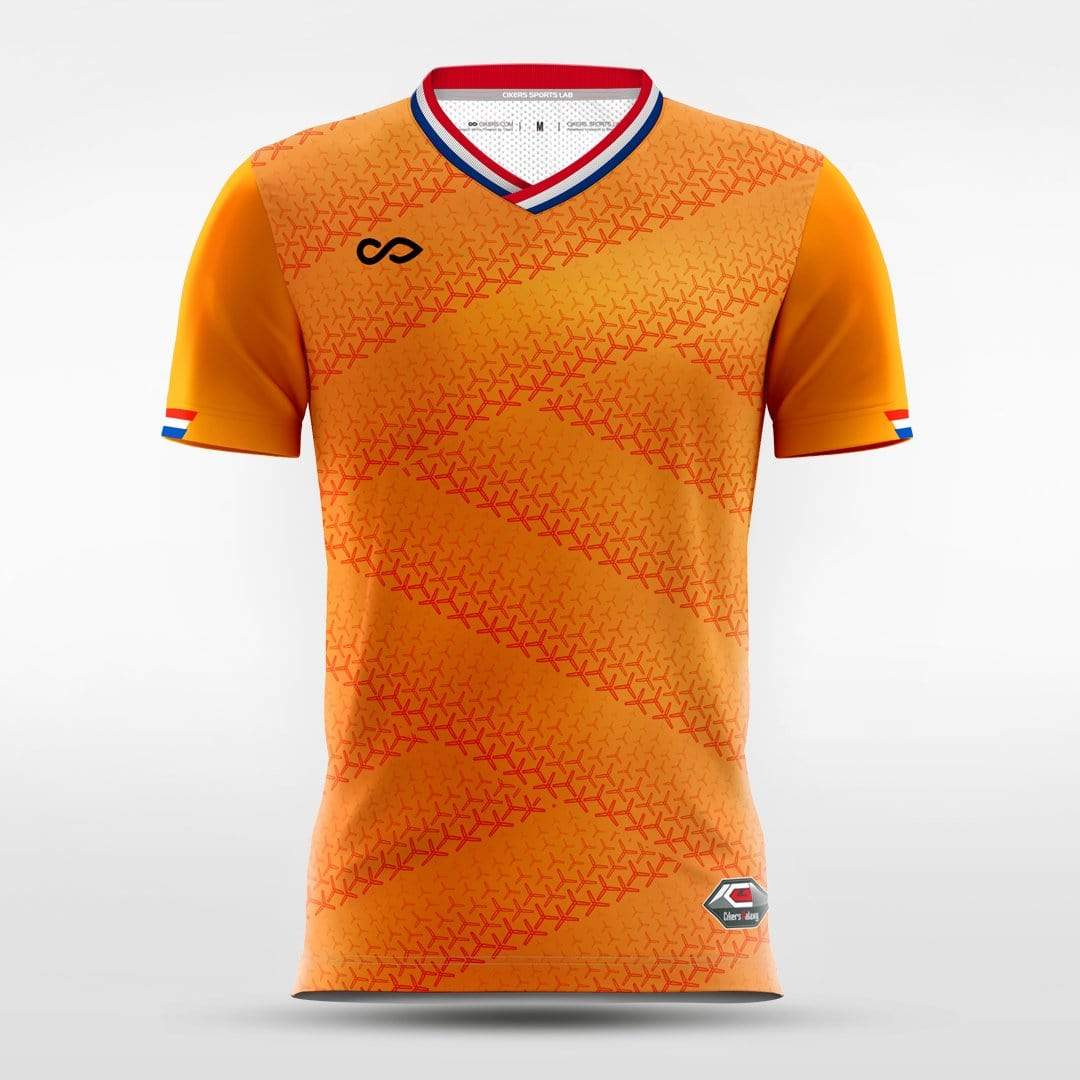 Team Netherlands Customized Soccer Jersey