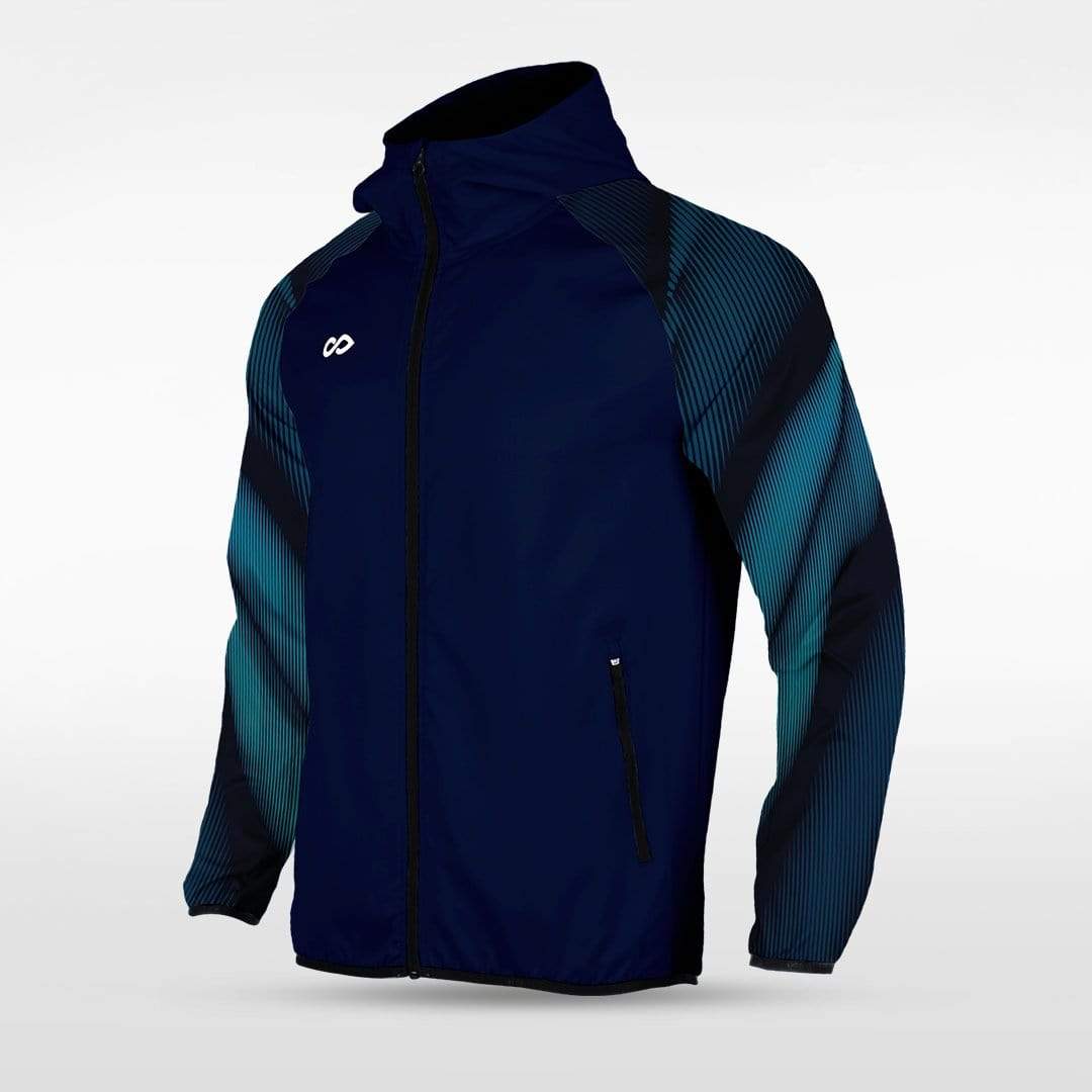 Navy Embrace Aurora Sublimated Full-Zip Jacket