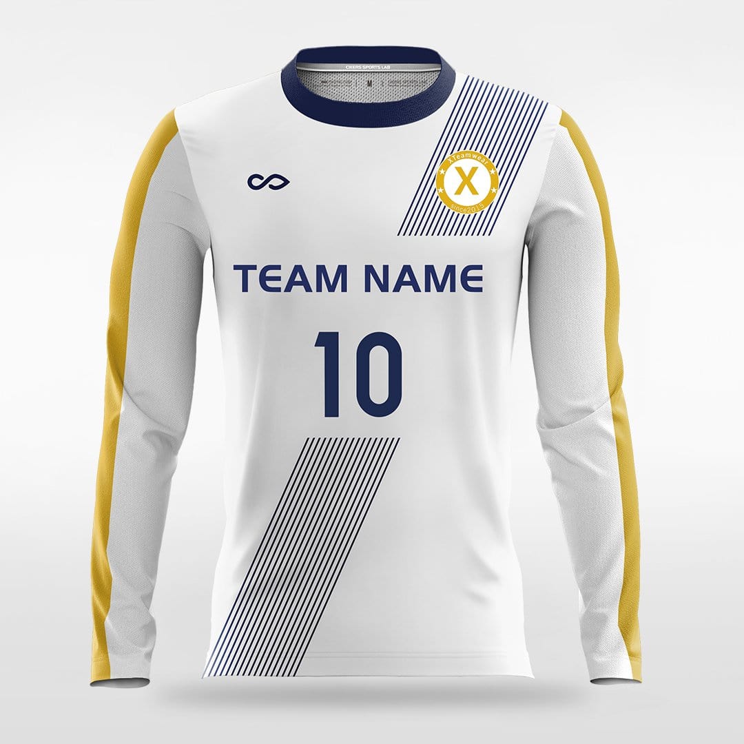 Halo - Custom Long Sleeve Soccer Jersey Sublimated