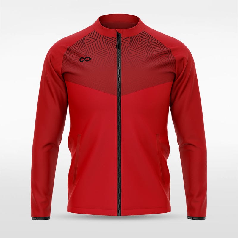 Red Historic Maya Sublimated Full-Zip Jacket